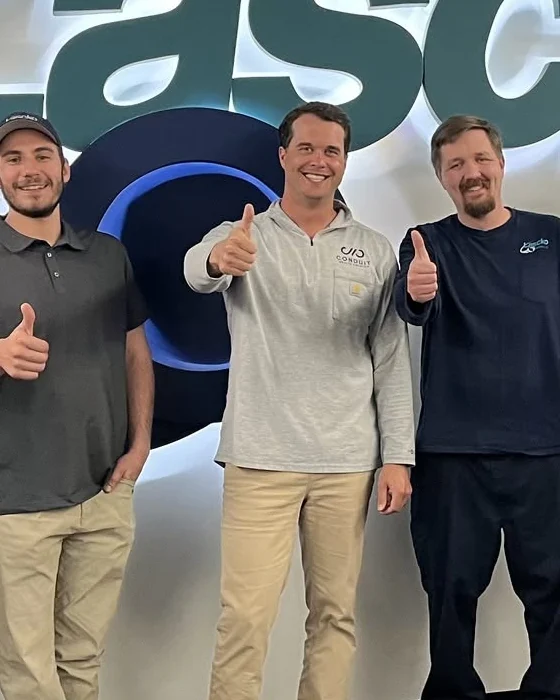 Wil Kinsey with the Lascko Services crew